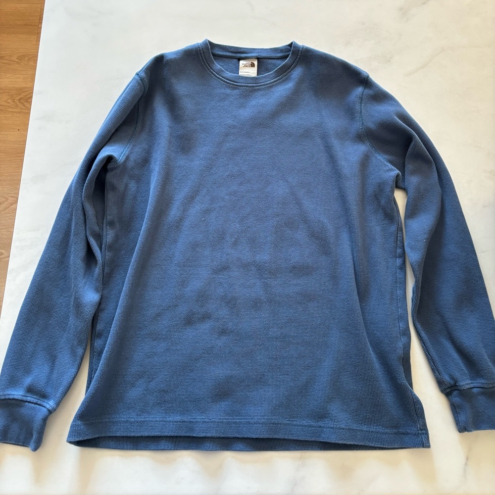 The North Face Men's Blue Crewneck Sweater